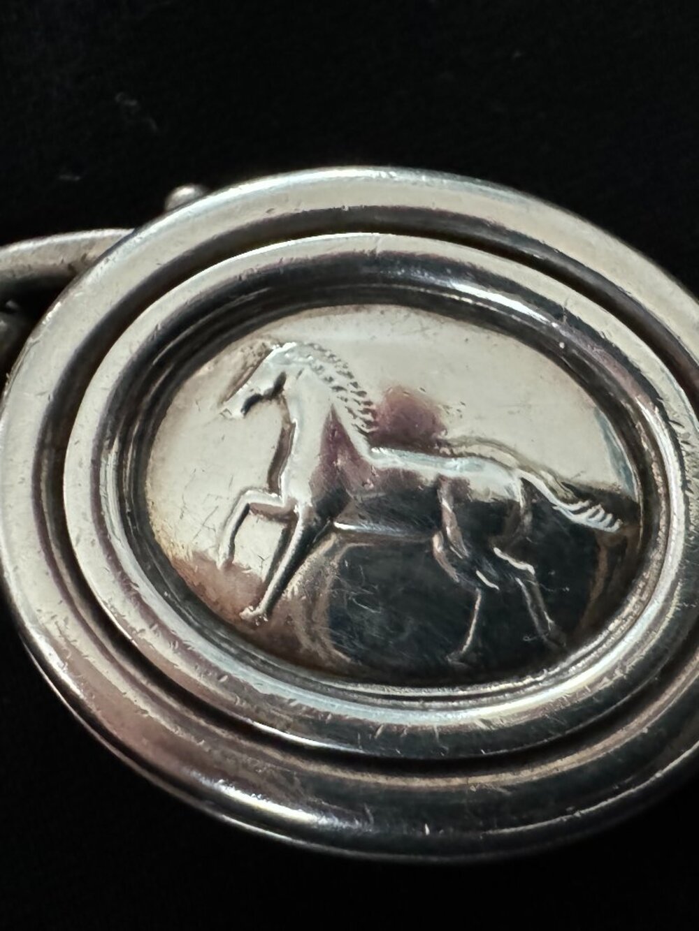 Vintage Barry Kieselstein-Cord Sterling Silver Horse Necklace – 120 Grams